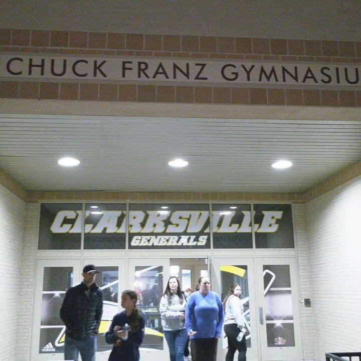 Clarksville High School renames gym after Chuck Franz - 1.5.24